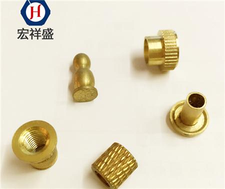 精密五金件铜螺母加工厂家