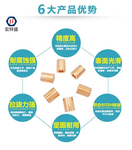 精密电机铜套加工厂